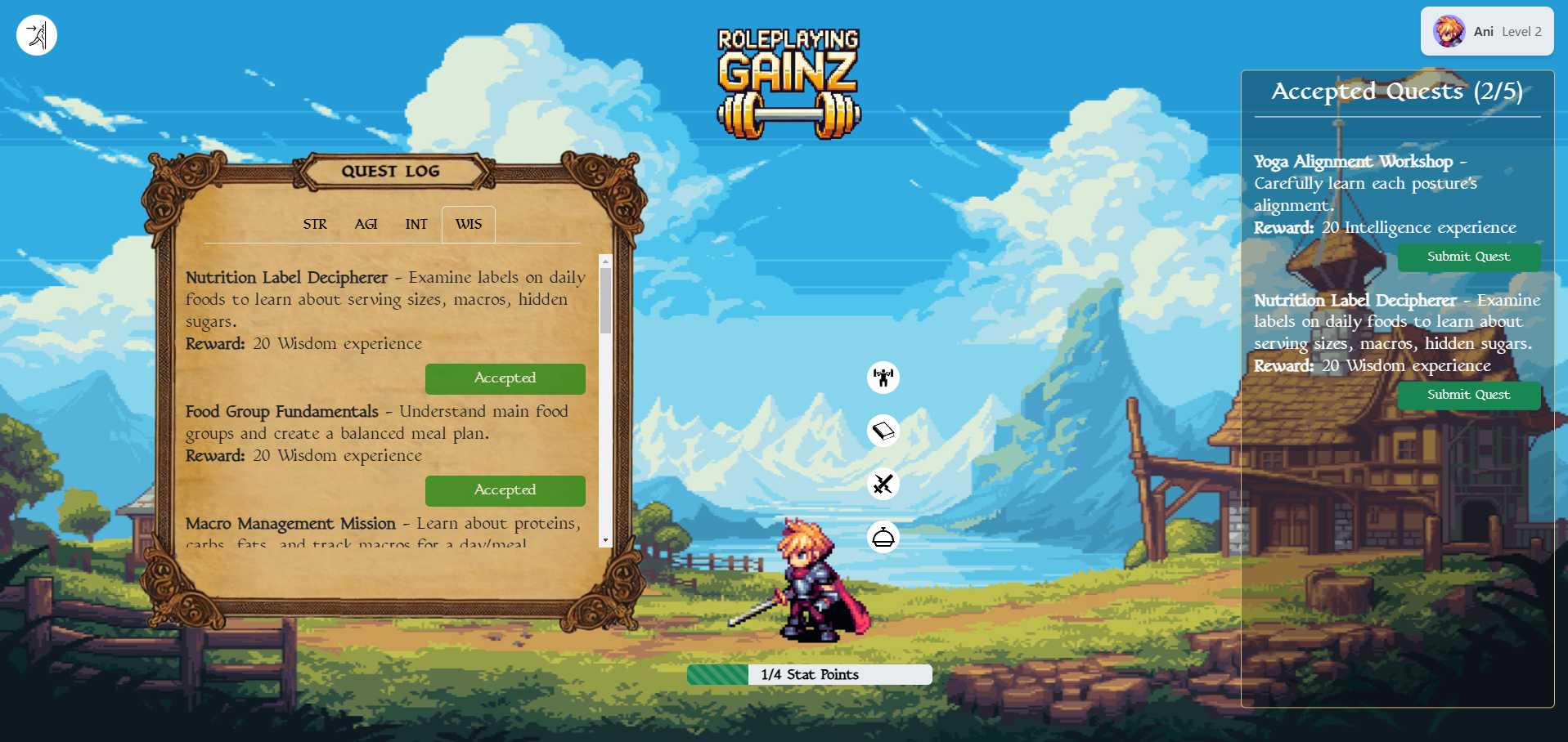 RoleplayingGainz (RPGz) screenshot 2